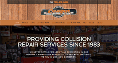 Desktop Screenshot of cougarcollision.com